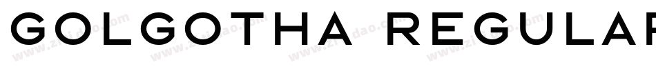 Golgotha Regular E.字体转换